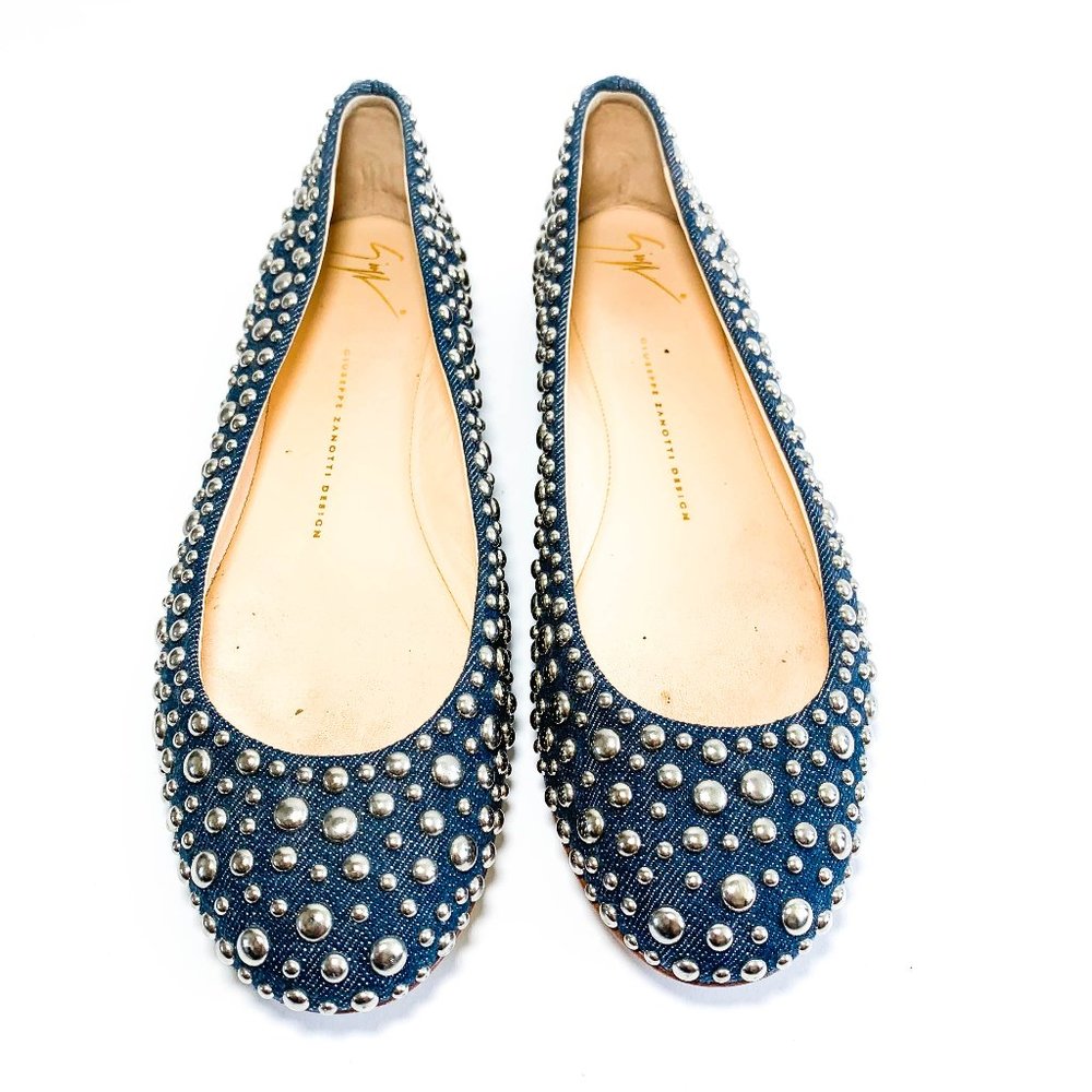 Giuseppe Zanotti Stud Ballet Flats